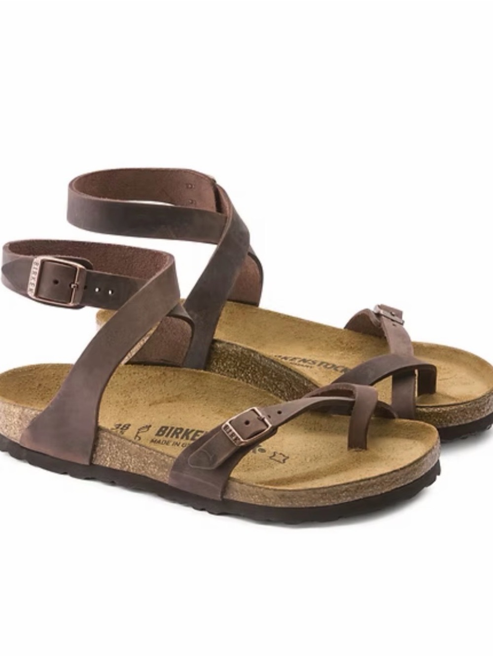 Birkenstock Yara Oiled Leather Sandals